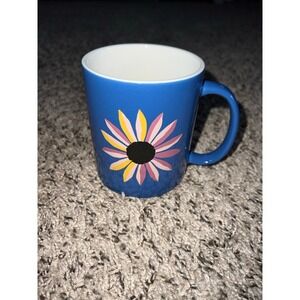 Room Essential Blue flower‎ 12 oz mug